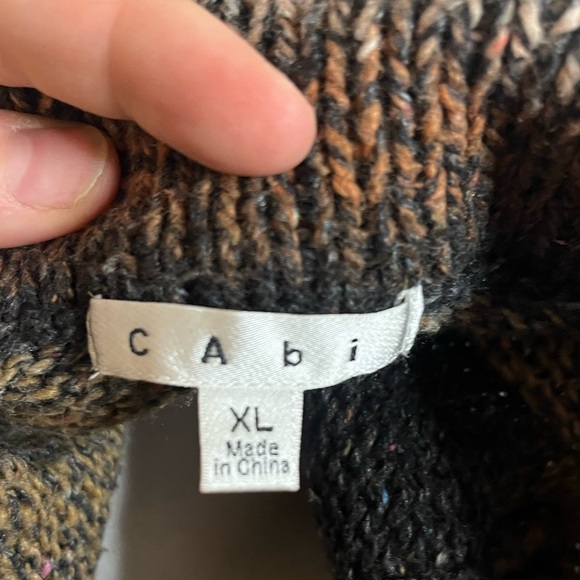 CAbi Ombre colorful  Knit Sweater Jacket - XL - Picture 6 of 9